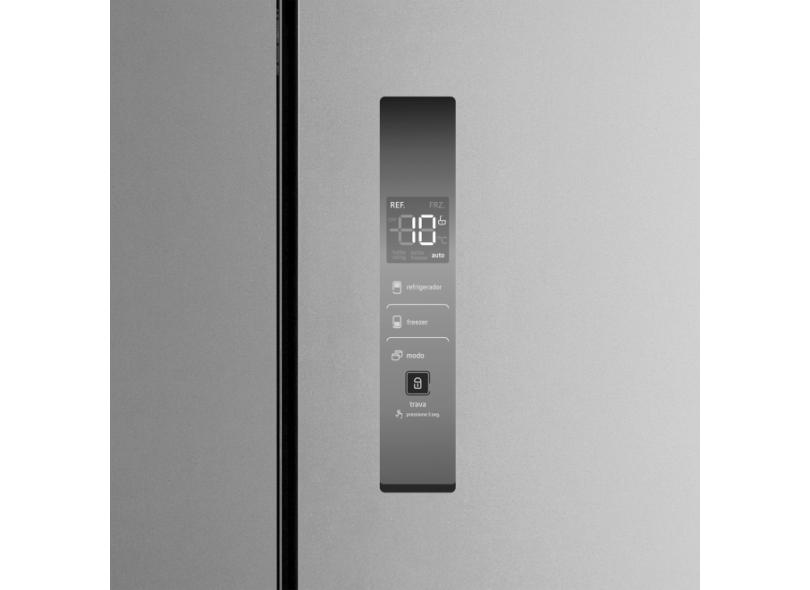 Geladeira Midea French Door Inverse 482 l Inox RF556F