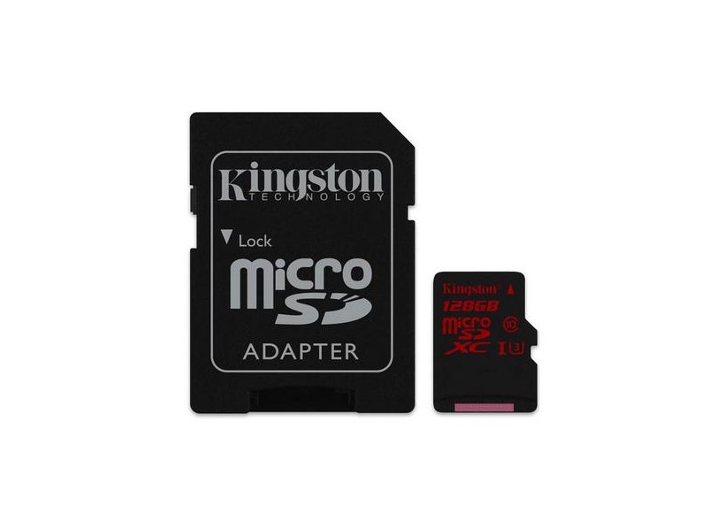 Cartão de Memória Micro SDXC com Adaptador SanDisk 128 GB SDCA3/128GB