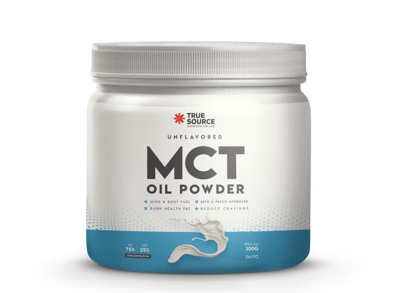 True MCT Oil Powder – Sem Sabor – 300g – True Source 