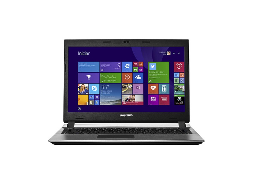 Notebook Positivo Premium Intel Core i3 6 GB de RAM 14 " Windows 8.1 Professional S6170
