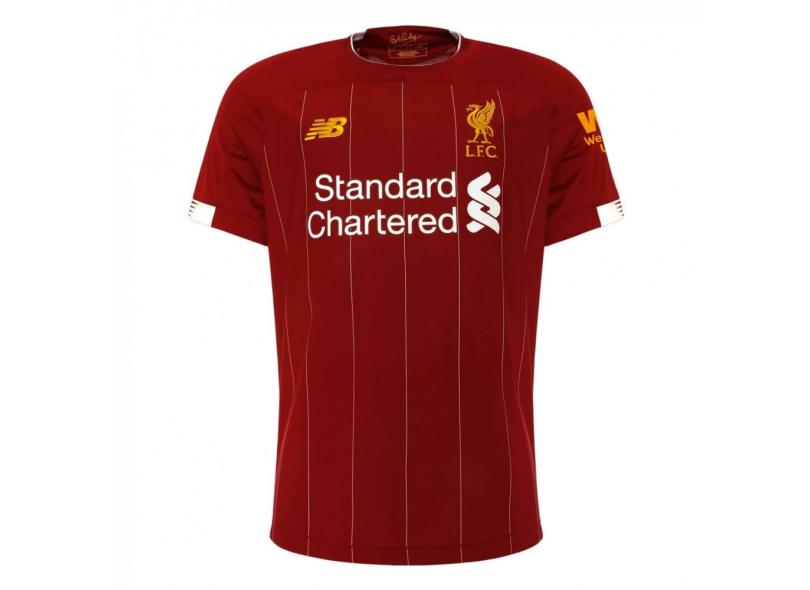 Camisa Torcedor Liverpool I 2019/20 New Balance