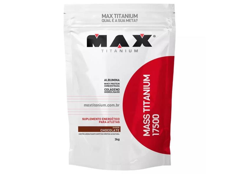 Suplemento Energético Max Titanium Mass Titanium 17500 Sabor Chocolate ...