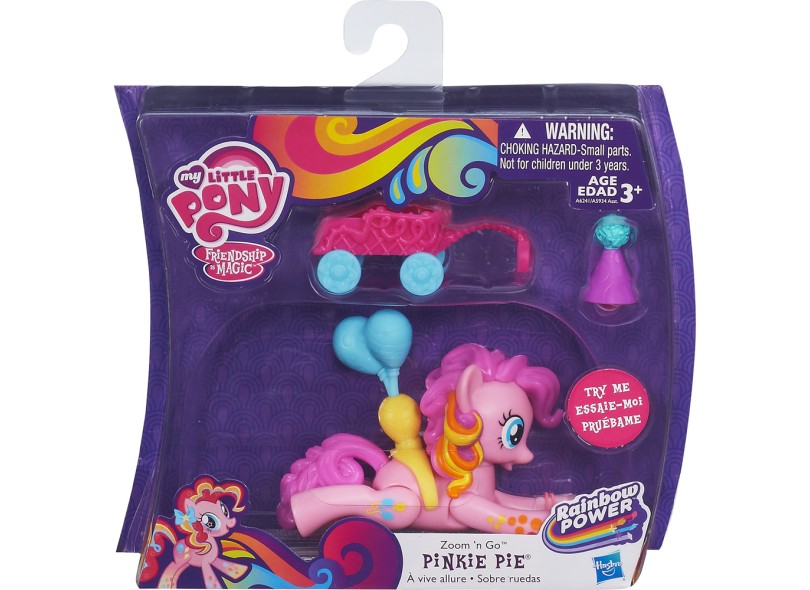 Boneca My Little Pony Pôneis Voadores Pinkie Pie Hasbro