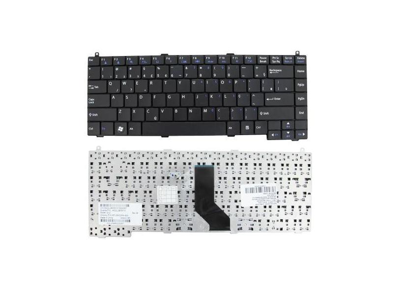 Teclado para Notebook bringIT compatível com LG  RB480 ABNT2 - Enter P