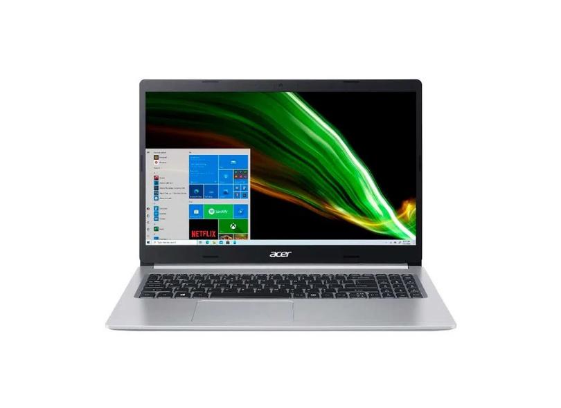 Notebook Acer Aspire 5 Intel Core i5 1035G1 10ª Geração 8.0 GB de RAM 512.0 GB 15.6 " Full Windows 10 A515-55-534P