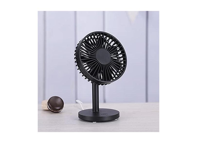 Ventilador de mesa USB para uso doméstico, ventilador portátil para ambientes externos com 5 folhas para ventilador de mesa móvel (cor: )