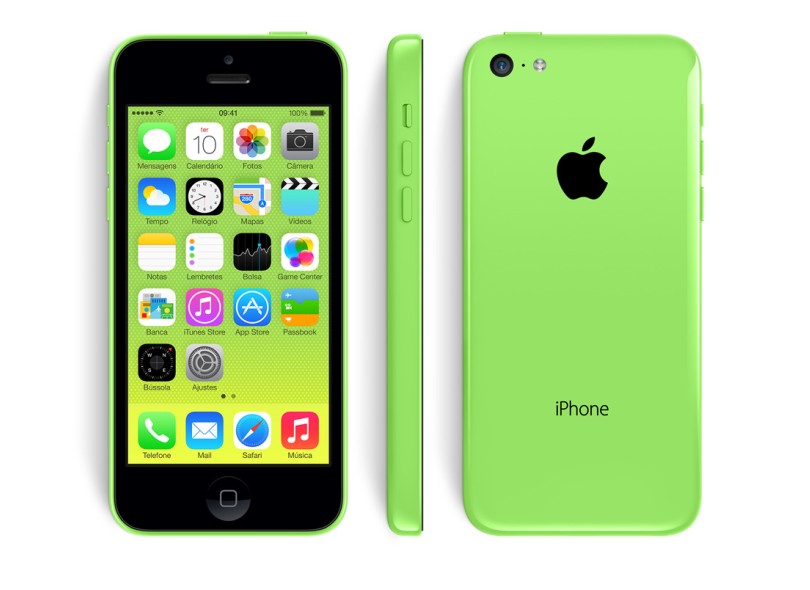 Smartphone Apple iPhone 5C 16 GB Câmera Desbloqueado 1 Chip Wi-Fi