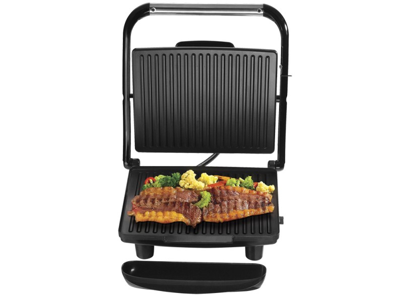 Grill Suggar Master Press Inox Ondulada Antiaderente