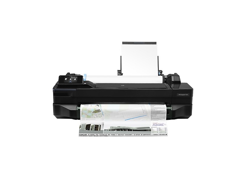 Plotter HP T120 24 polegadas Jato de Tinta Colorida Sem Fio