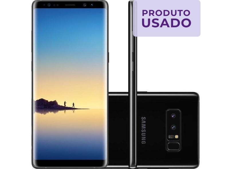 Smartphone Samsung Galaxy Note 8 Usado 128GB 12.0 + 12.0 MP 2 Chips Android 7.1 (Nougat) 4G Wi-Fi