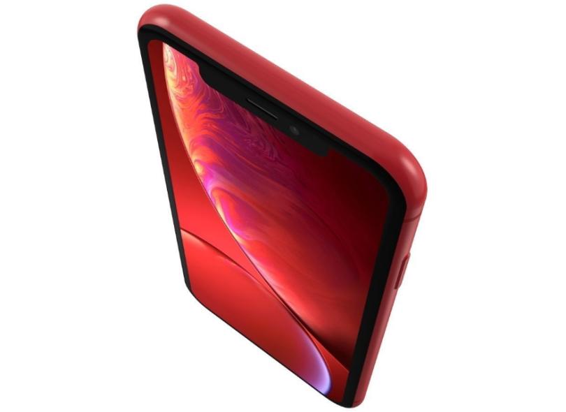 Smartphone Apple iPhone XR Vermelho 256GB iOS 12.0 MP com o