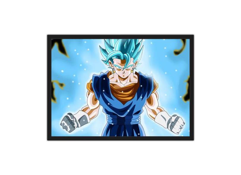 Quadro Decorativo Dragon Ball Goku Anime Desenho Com Moldura - Vital Q em  Promoção é no Buscapé