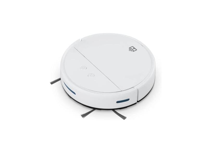 Robô Aspirador de Pó S/fio Smart Wi-fi Positivo Bivolt Branco