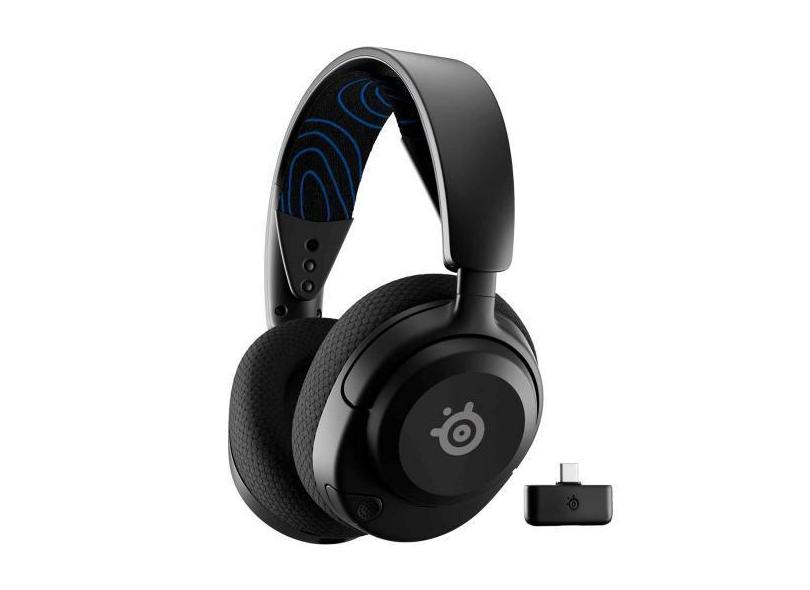 Fone de Ouvido Steelseries 61673 Arctis 5P Sem Fio para PC - Preto