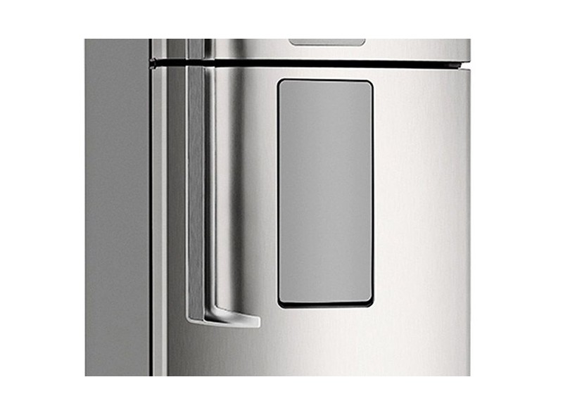 Geladeira Brastemp Ative! Frost Free Duplex 429 Litros Home Bar Inox BRK50NR