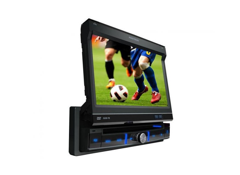 DVD Player Automotivo Pósitron Tela TouchScreen 7 " USB TV Digital SP6700 AV