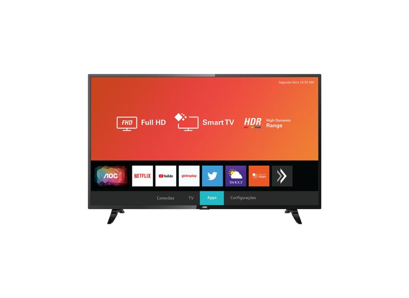 Smart TV TV LED 32 " AOC Netflix 32S5295 3 HDMI