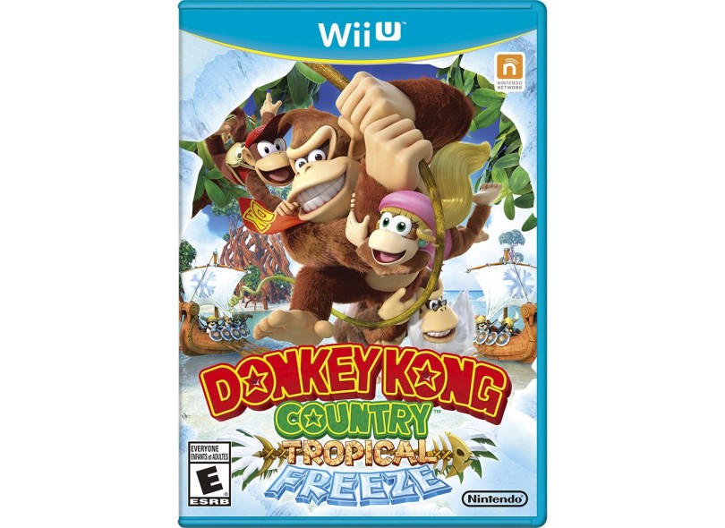 Jogo Donkey Kong Country: Tropical Freeze Wii U Nintendo