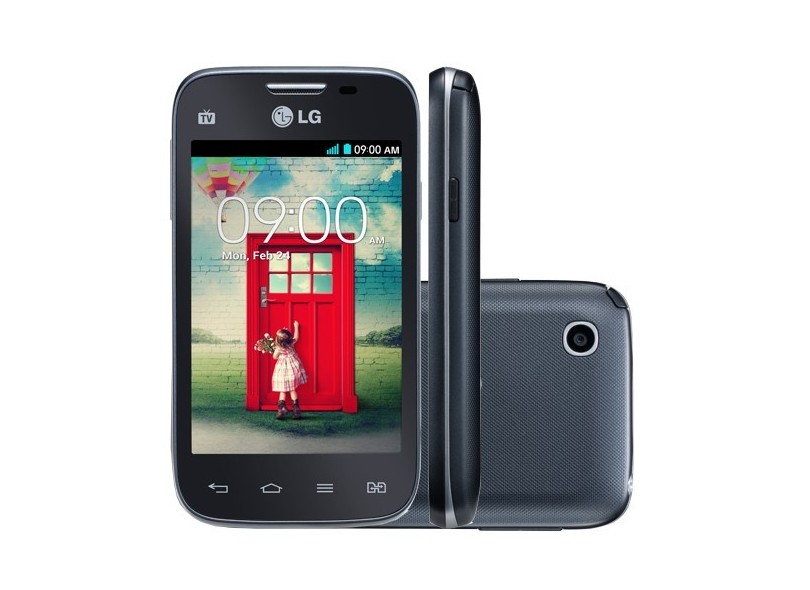 Smartphone LG L40 D180 3 Chips 4GB Android 4.4 (Kit Kat) Wi-Fi 3G