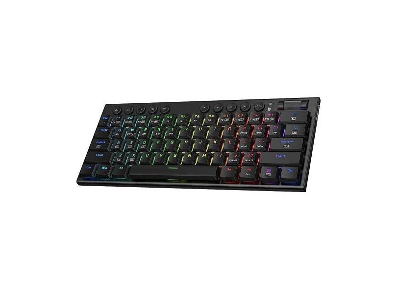 Teclado Redragon K632-RGB Horus Mini Mec.Usa Black