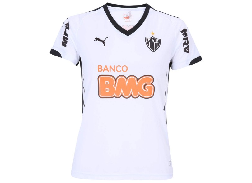 Camisa Jogo Atlético Mineiro II 2014 Feminina s/nº Puma