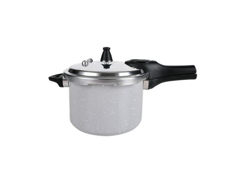Panela De Pressão Com Indução 4,2L Ceramic Life Pressure Gris Brinox 4