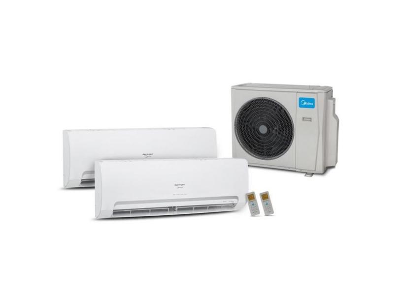 Ar Condicionado Multisplit HW Inverter 36.000 Btu (1x Evap 12.000 + 1x Evap 24.000) Quente Frio 220v