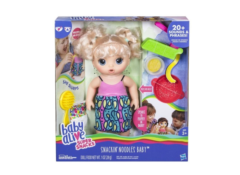 baby alive macarrao