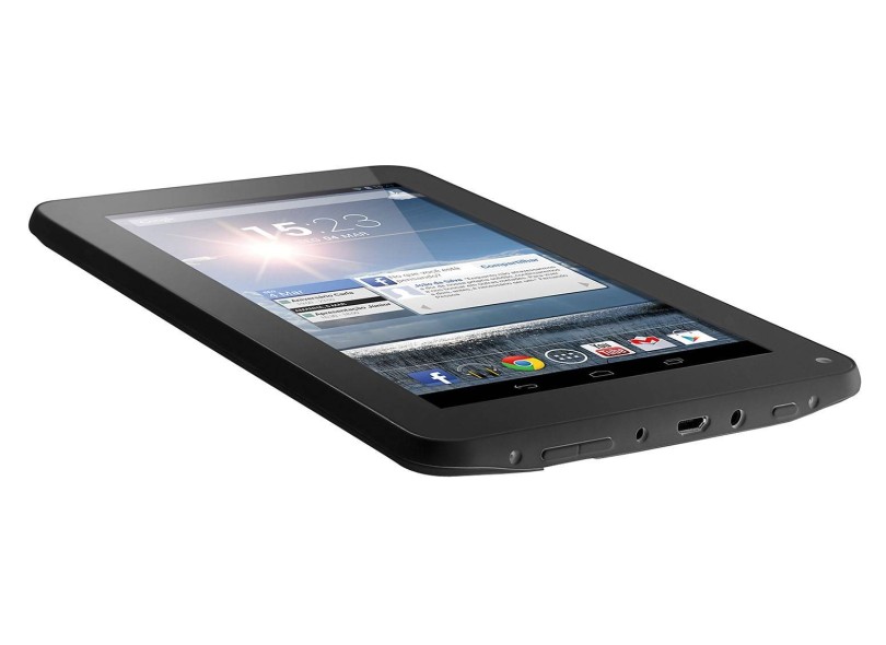 Tablet Multilaser M7S Dual Core 8 GB LCD 7" Android 4.2 (Jelly Bean Plus) 1,3 MP NB116