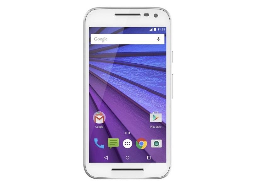 Smartphone Motorola Moto G G 3ª Geração Usado 16GB 13.0 MP 2 Chips Android 5.1 (Lollipop) 4G Wi-Fi