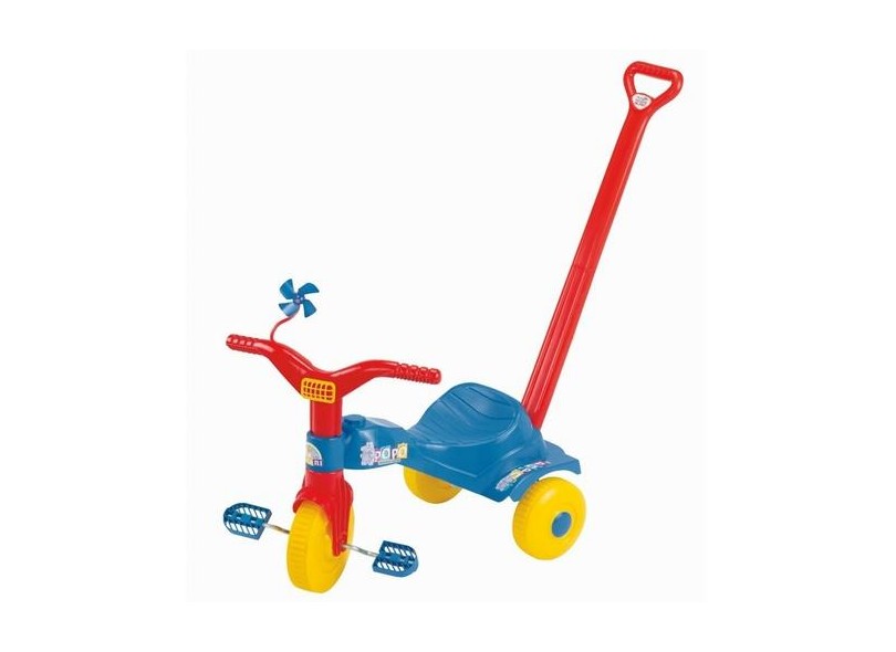 Triciclo com Pedal Magic Toys Safari Tico Tico Popó 2111
