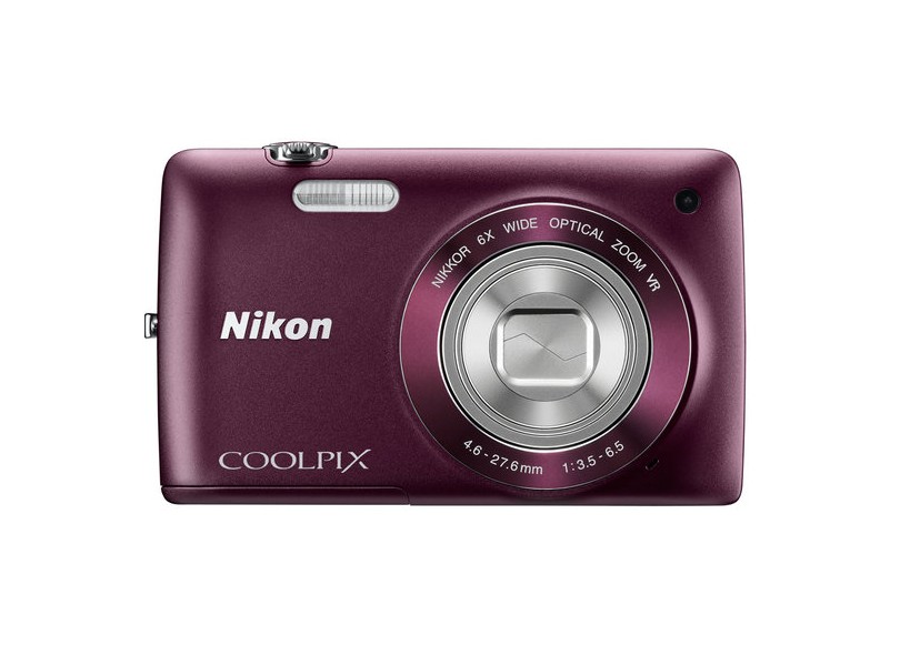 Câmera Digital Nikon Coolpix 20.1 MP HD S4400