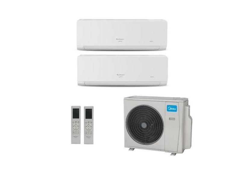 Ar-Condicionado Multi Split Inverter Springer Midea 18.000 (2x Evap HW 9.000) Quente/Frio 220V