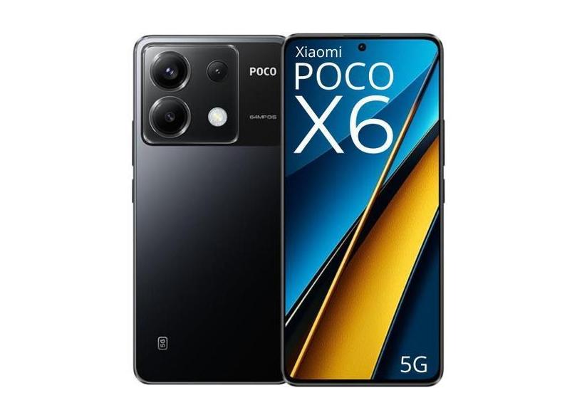 Smartphone X6 5G 256GB  16GB ram tela Amoled 120 Hz Câmera tripla 4K 6