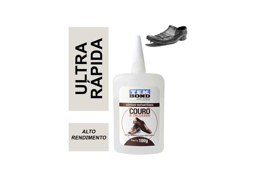 cola para tênis,sapatos, solados tek bond instantâneo 100g - tekbond