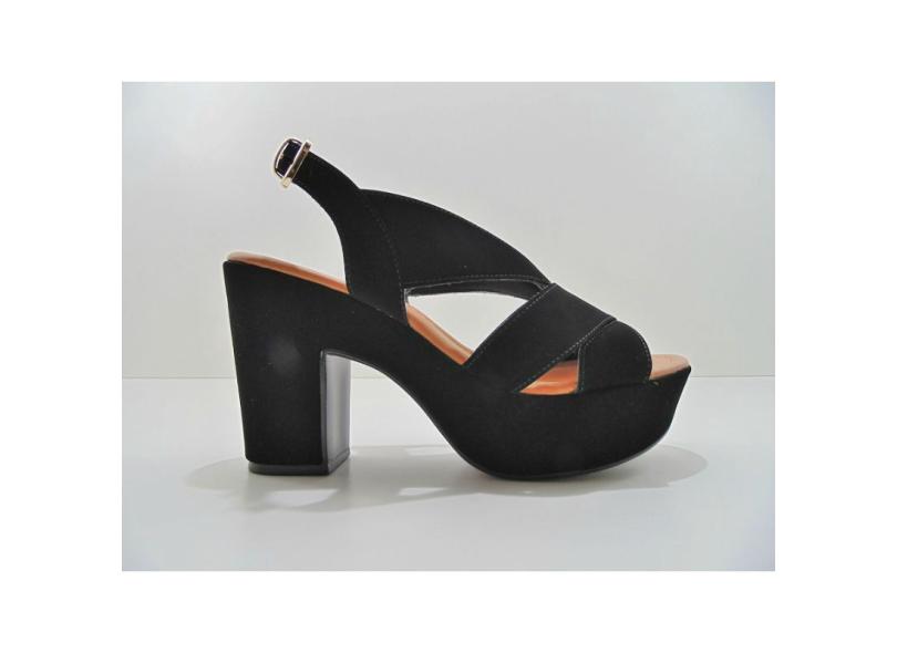 Mulheres Verão Sapatos De Salto Alto T-Estágio Sandálias Transparentes Sexy  Bomba De Salto Quadrado Feminino