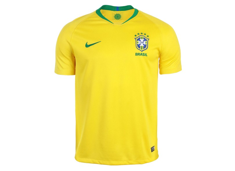 Camisa Torcedor Brasil I 2018/19 Neymar nº 10 Nike