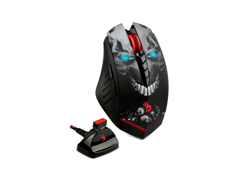 Mouse Óptico Gamer sem Fio R80 - Bloody