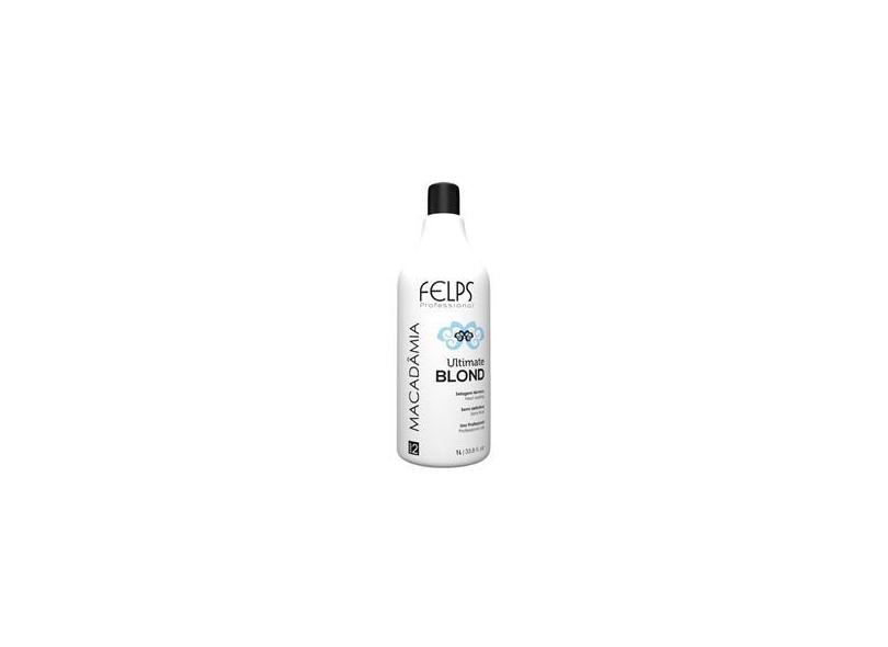 Traitement Kératine Felps Ultimate Blonde Macadamia 1 Litre - Lissant Anti-Frisottis