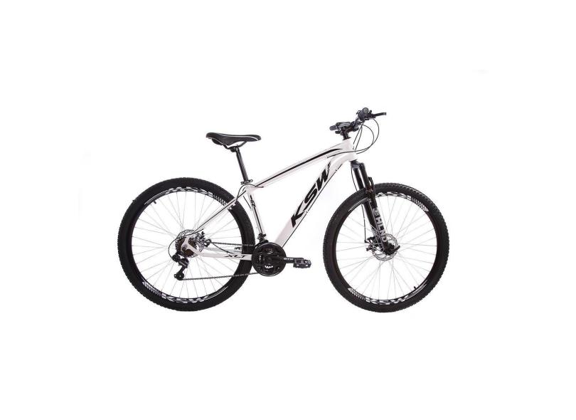 Bicicleta Aro 29 KSW XLT 21 Marchas Freios à Disco Câmbios Shimano-Unissex