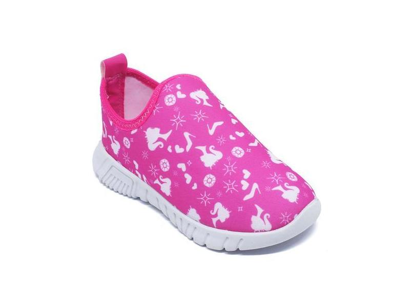 Tenis Menina Escolar Infantil Pricess Pink - Annabê Calçados, Princes,