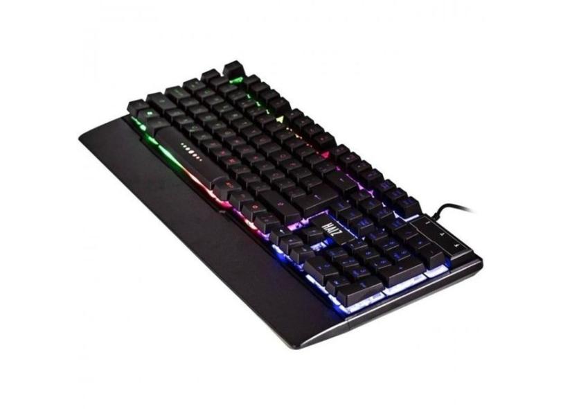 Teclado Semi-mecanico Gamer Rgb Haiz Hz-100