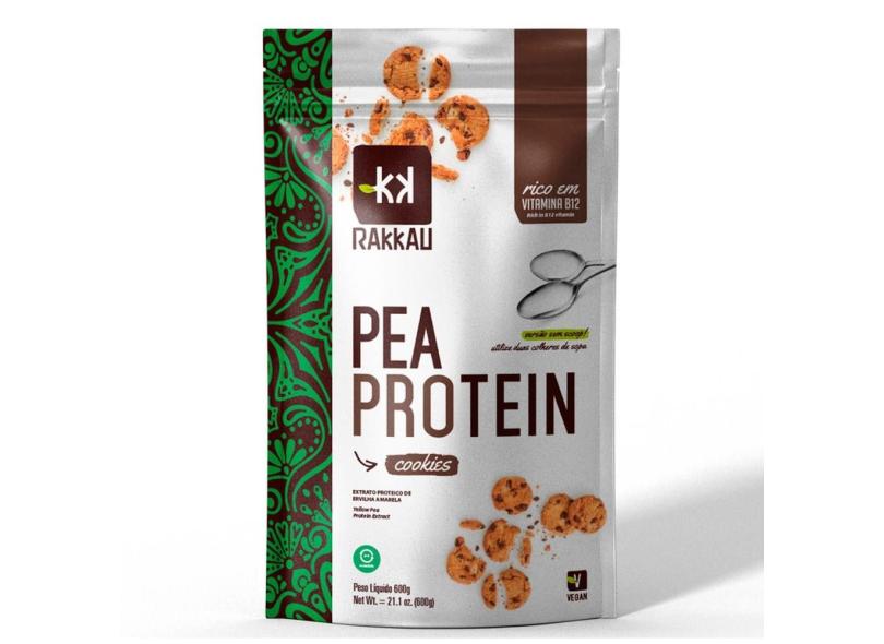 Pea Protein Cookies 600g Rakkau com o Melhor Preço é no Zoom