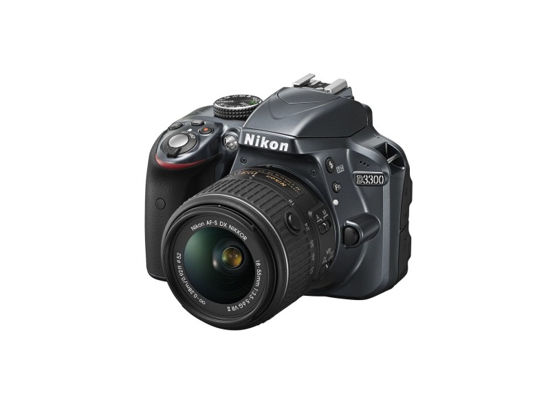 Câmera Digital DSLR(Profissional) Nikon 24.2 MP Full HD D3300