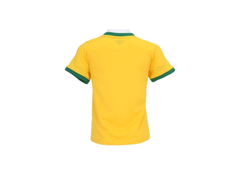 Camisa Torcedor Brasil I 2014 Infantil sem Número Nike