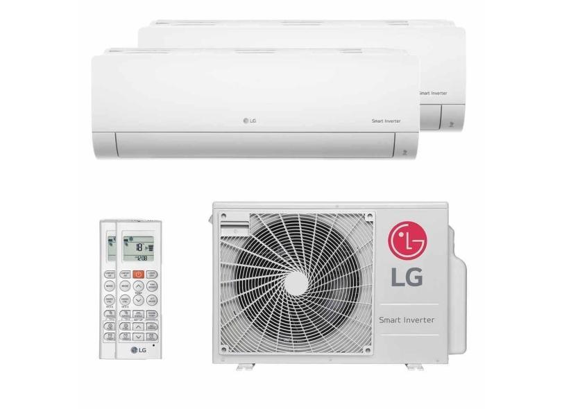 Ar Condicionado Multi Bi Split Inverter LG 18000 BTUs (2x9000) QF 220V