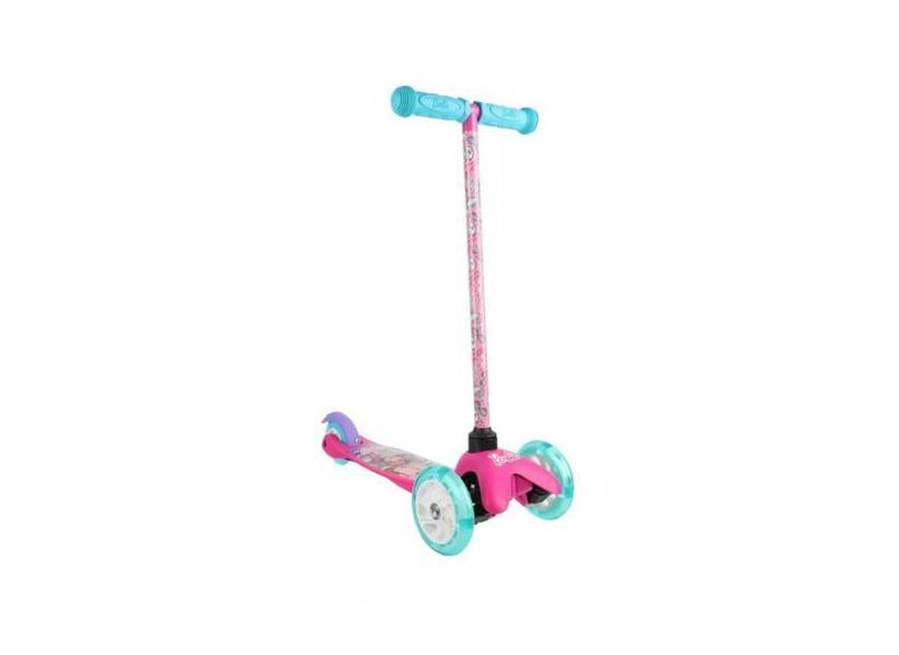 Patinete 3 Rodas Barbie 3 A 8 Anos Tilt Scooter