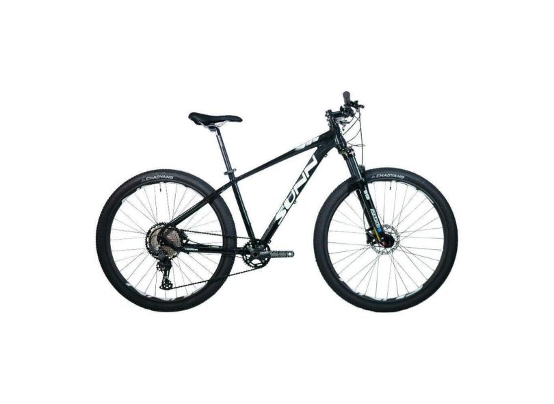 Bicicleta Aro29 Tam 15.5 Marca Sunn Modelo Hidra Comp 12v Shimano Deore E Suspensão Ar Suntour X1