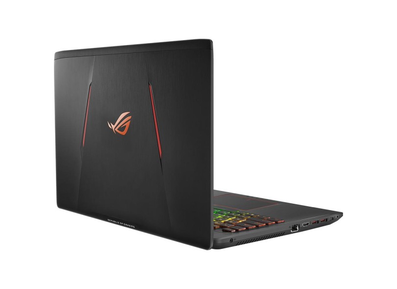 Notebook Asus ROG Intel Core i7 7700HQ 16 GB de RAM 1024 GB Híbrido 128.0 GB 15.6 " GeForce GTX 1050 Ti Windows 10 GL553VE-FY156T