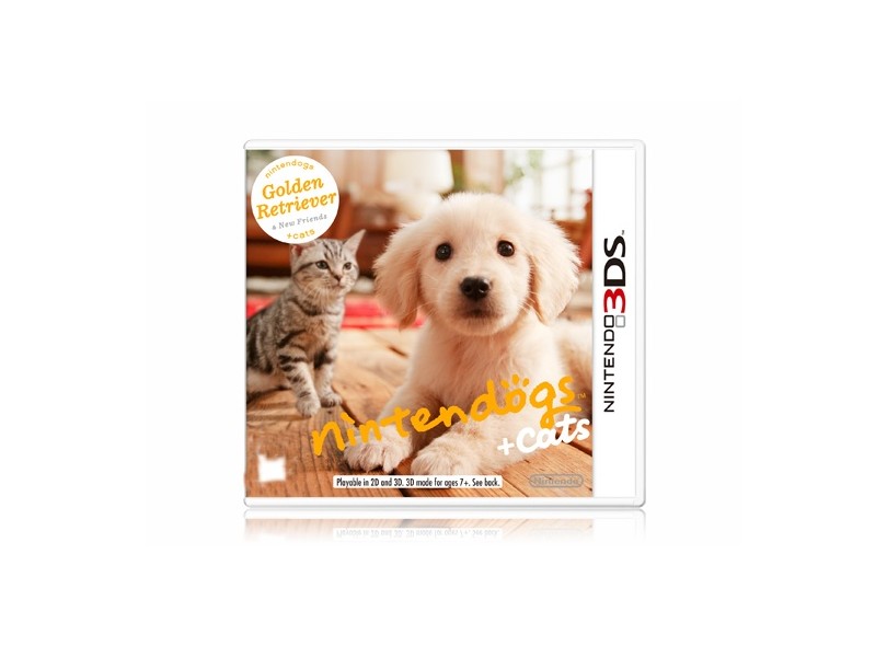 Jogo Nintendogs + Cats Golden Retriever Nintendo N3DS
